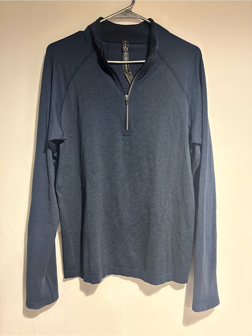 lululemon athletica Men's Navy Quarter-Zip Pullover